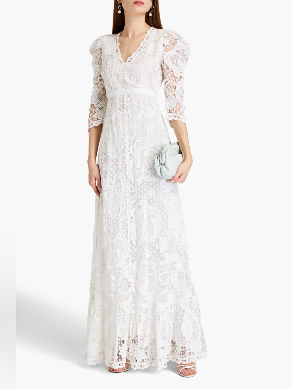 Loveshackfancy Cloud Crocheted Lace Maxi Dress - Picture 3 of 15